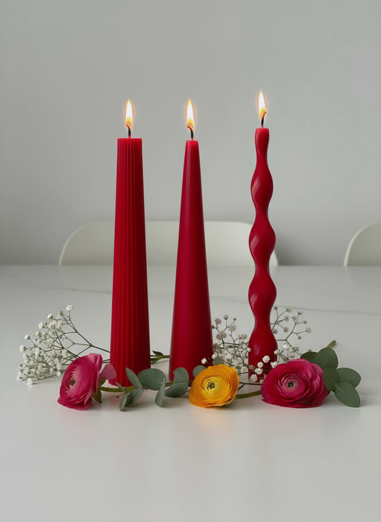 red piller candle