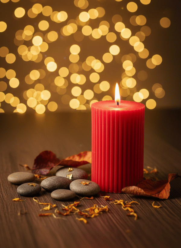 bar candle red color